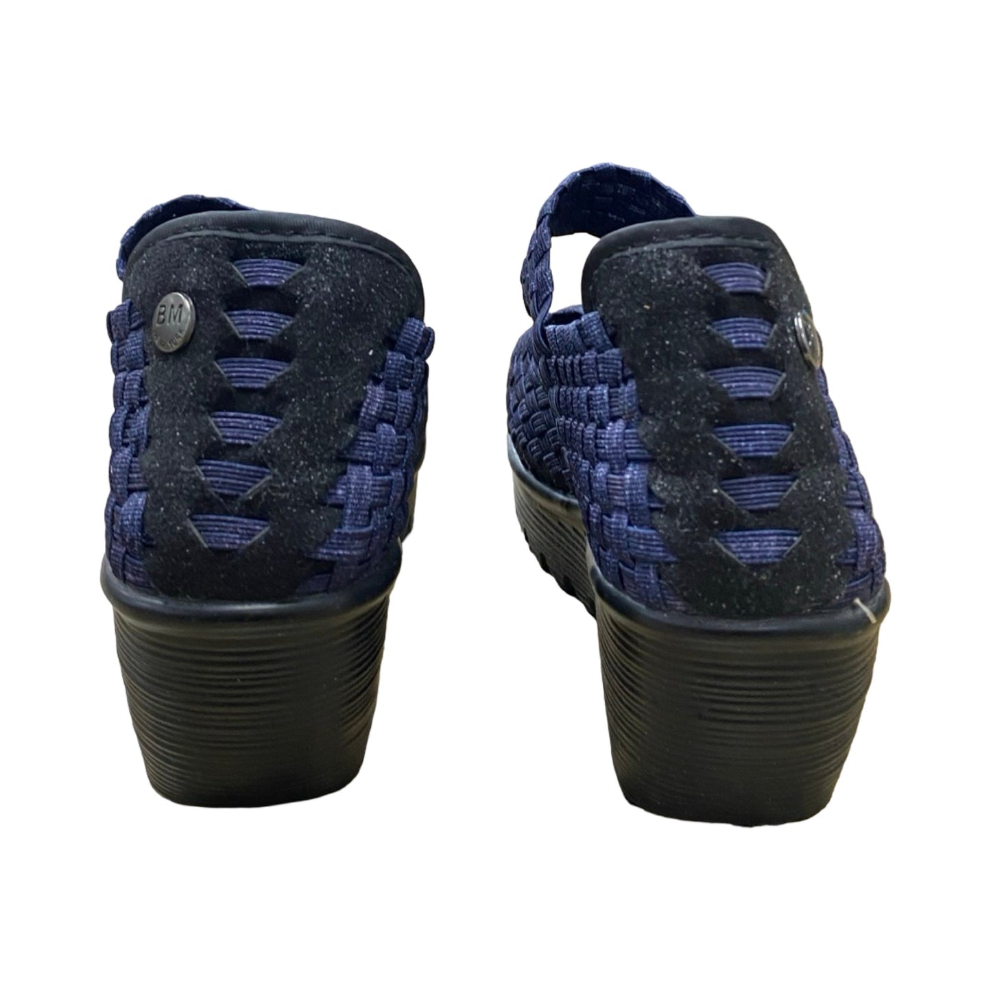 Shoes Heels Wedge By Bernie Mev In Blue, Size:6