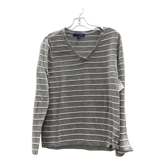 Top Ls By Tommy Hilfiger In Grey, Size:M