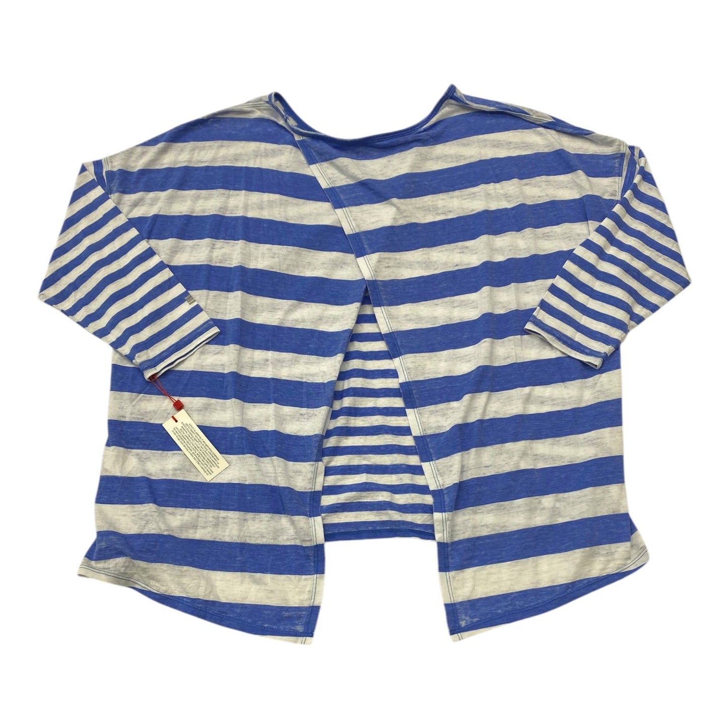 Top Ls By Jones New York In Blue & White, Size:L