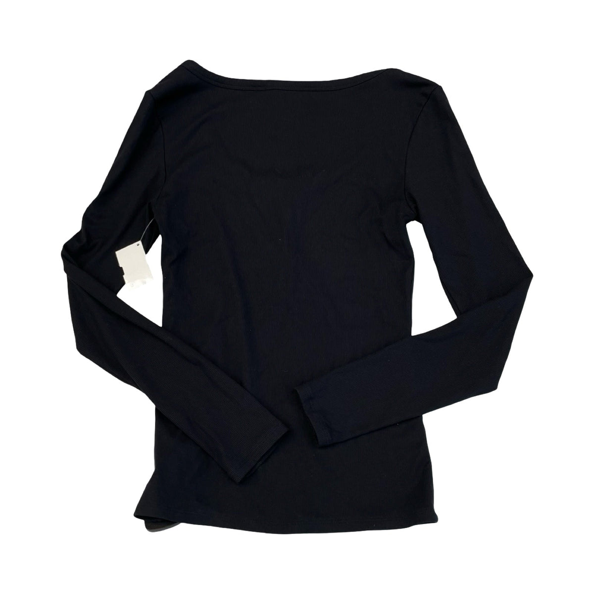 Athletic Top Ls Collar By Athleta In Black, Size:S