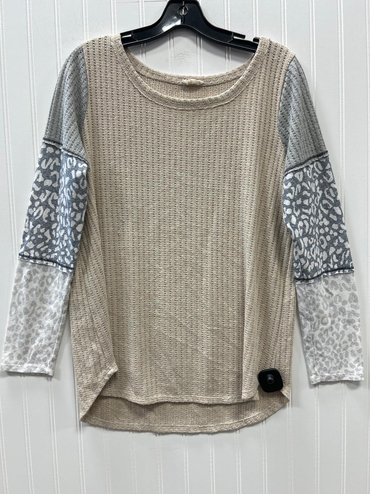 Top Ls By Bibi In Beige, Size:M