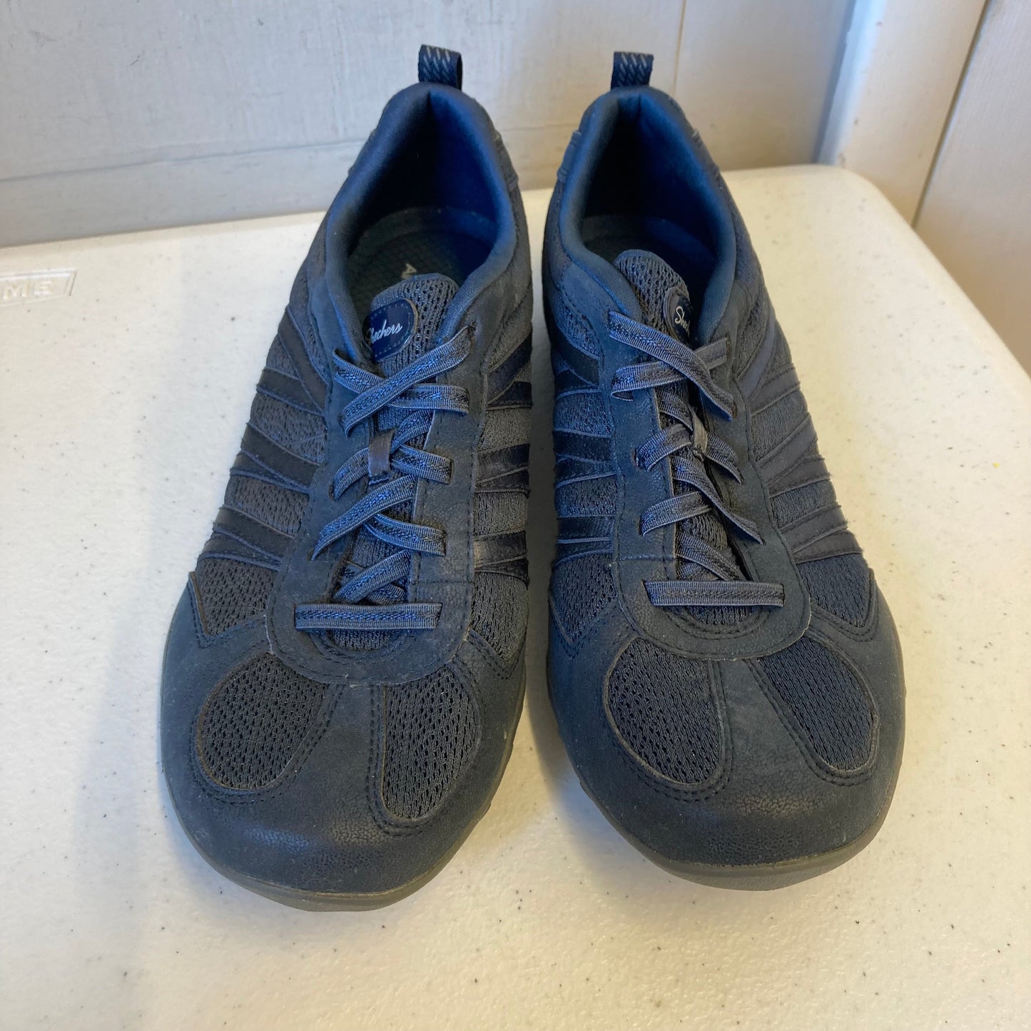 Shoes Athletic By Skechers In Navy, Size:7