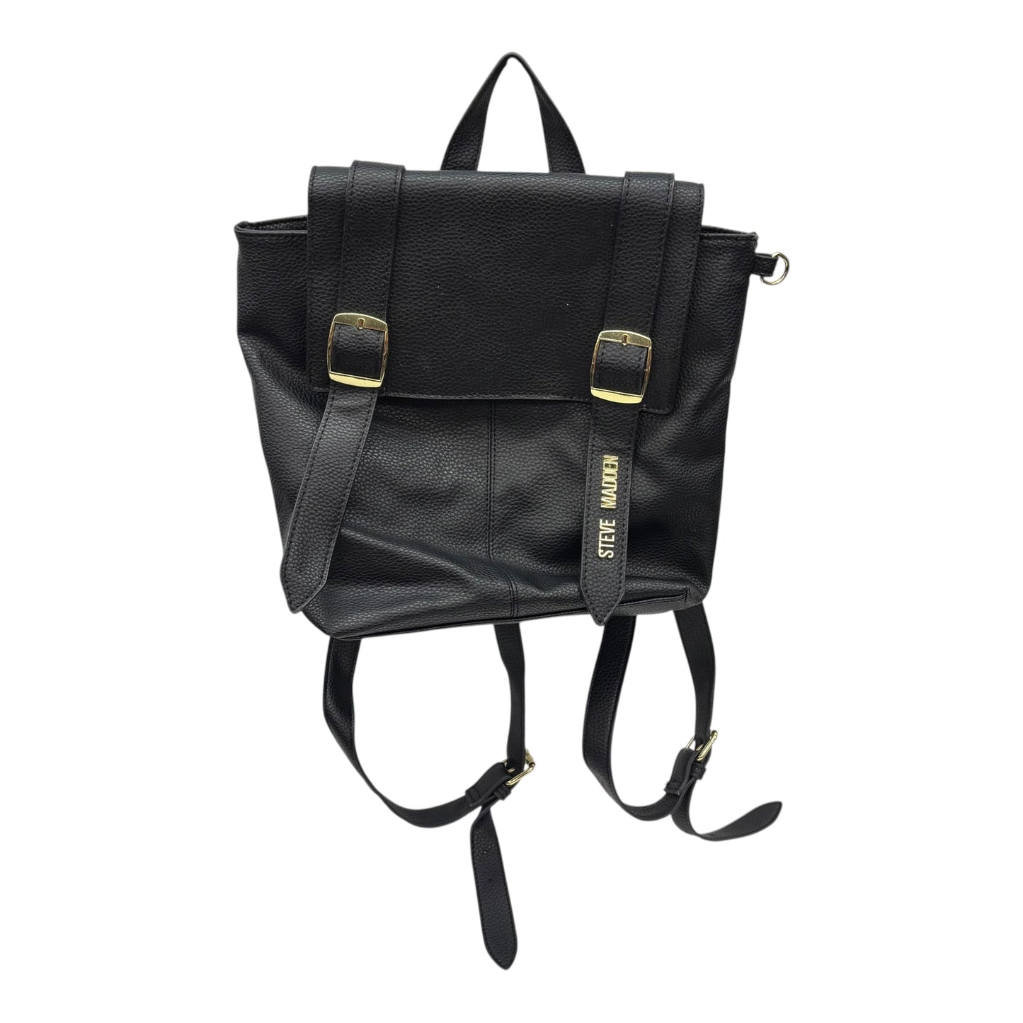 Backpack By Steve Madden In Black, Size:Medium
