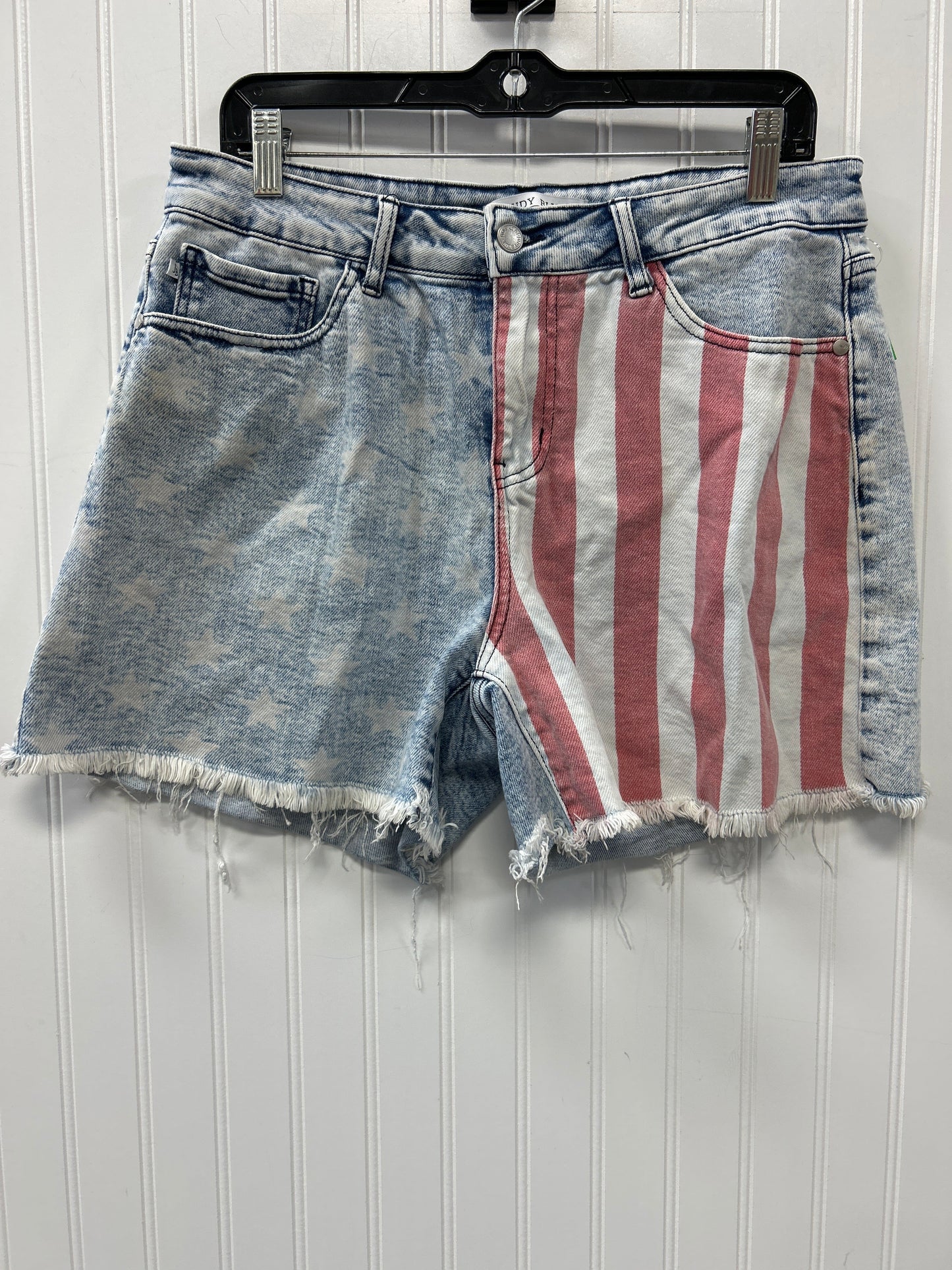 Shorts By Judy Blue In Blue Denim, Size:1X