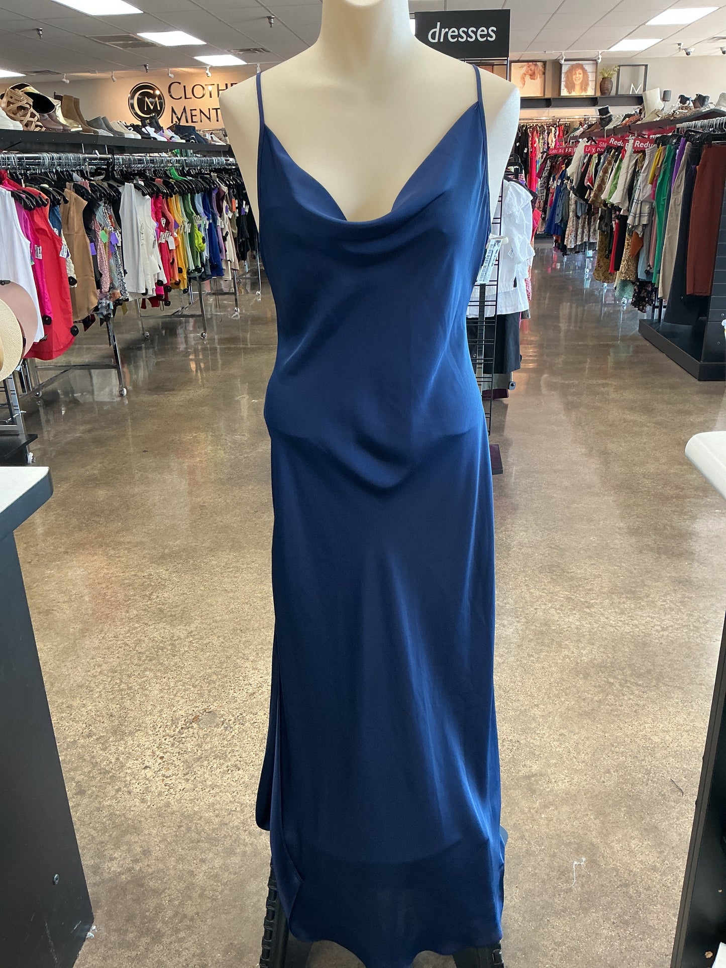 Dress Casual Maxi By Ramy Brook In Navy, Size:6