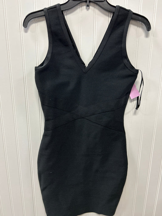 Dress Casual Short By Bebe In Black, Size:Xs