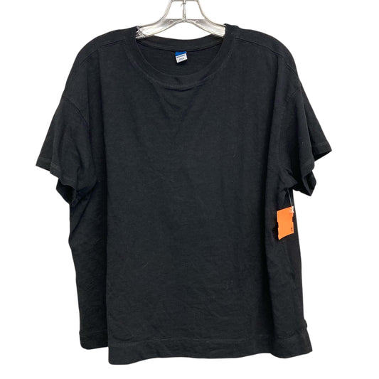 Top Ss Basic By Old Navy In Black, Size:L