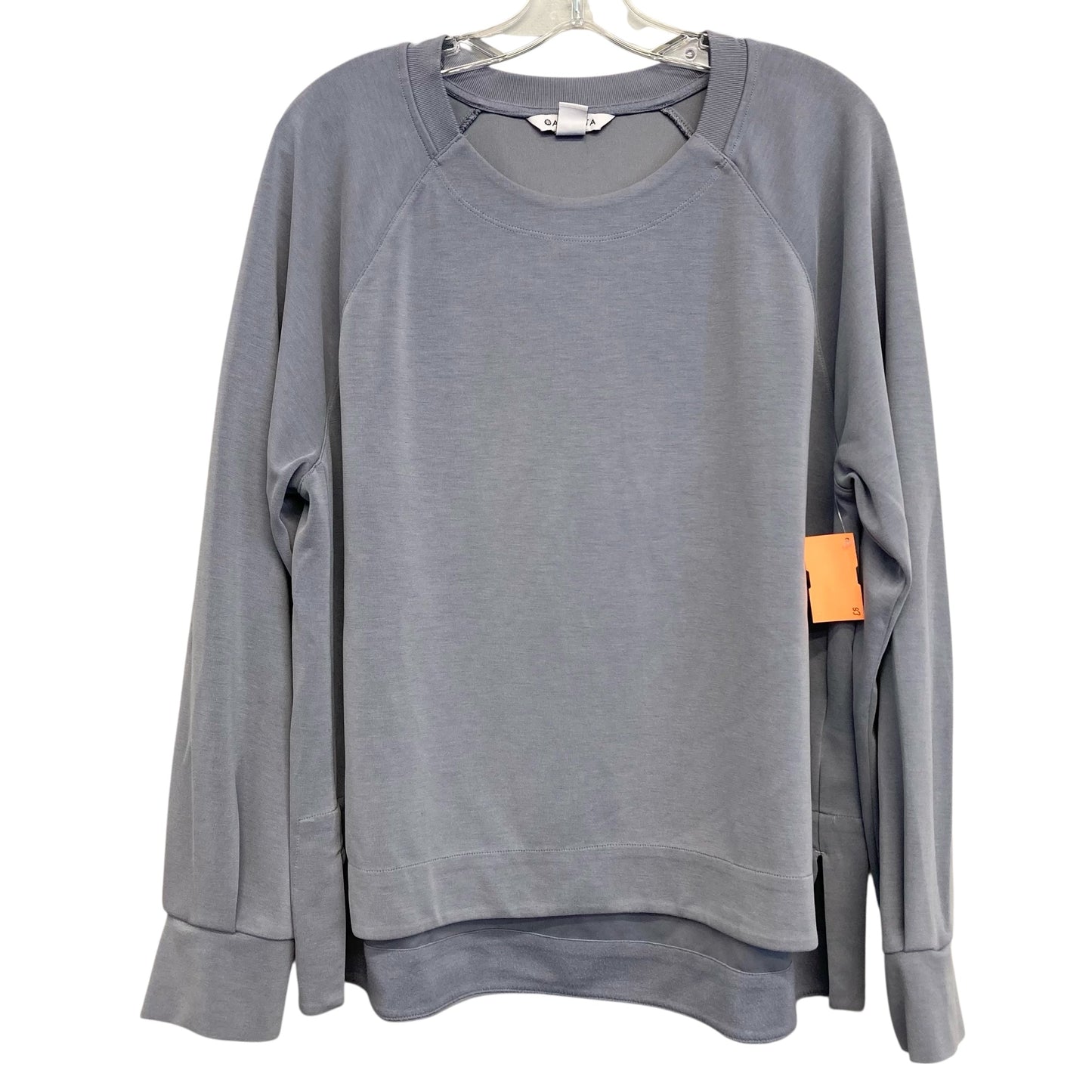 Athletic Sweatshirt Crewneck By Athleta In Grey, Size:Xl