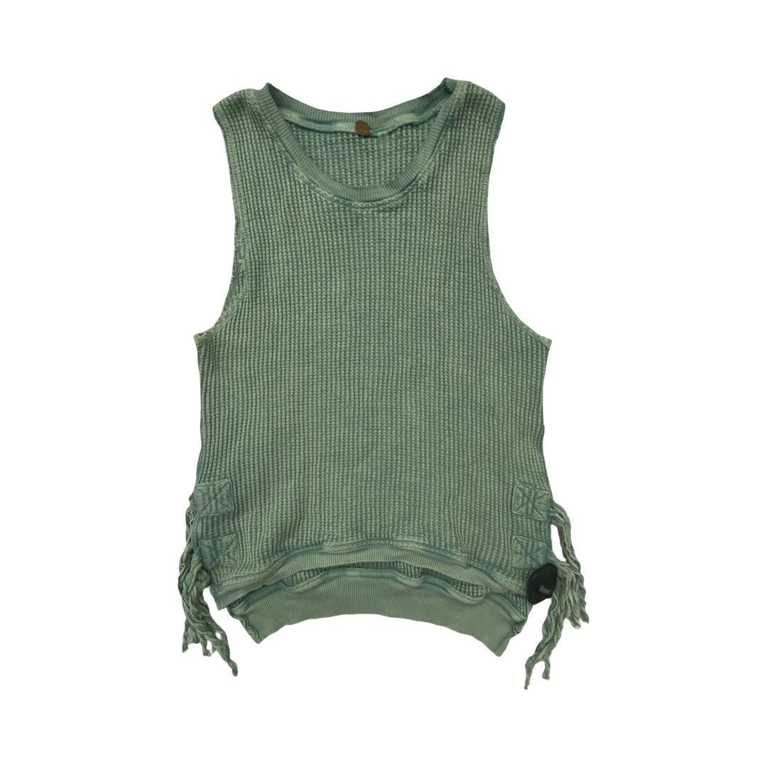 Top Sleeveless By Free People In Green