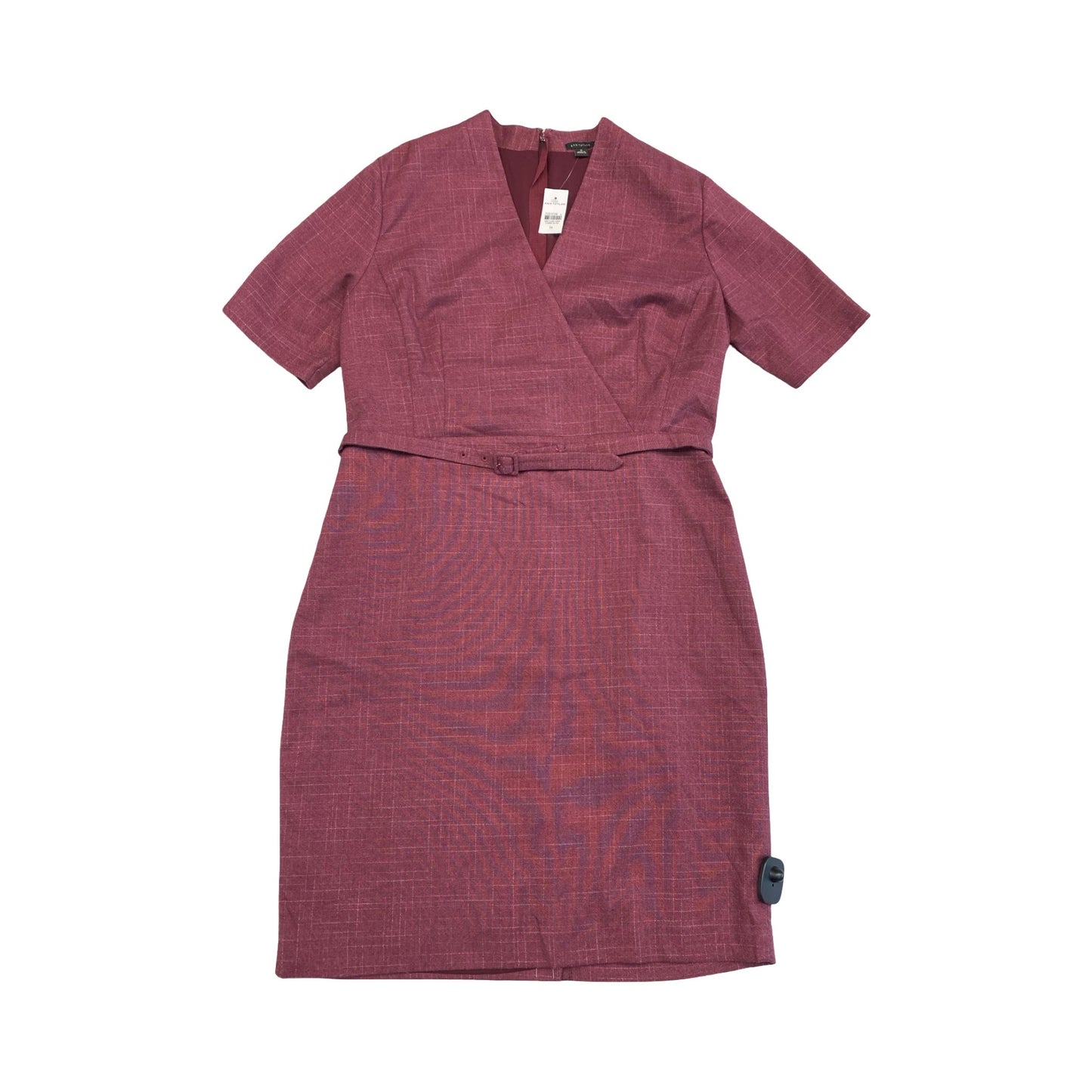 Dress Casual Short By Ann Taylor In Purple, Size:14