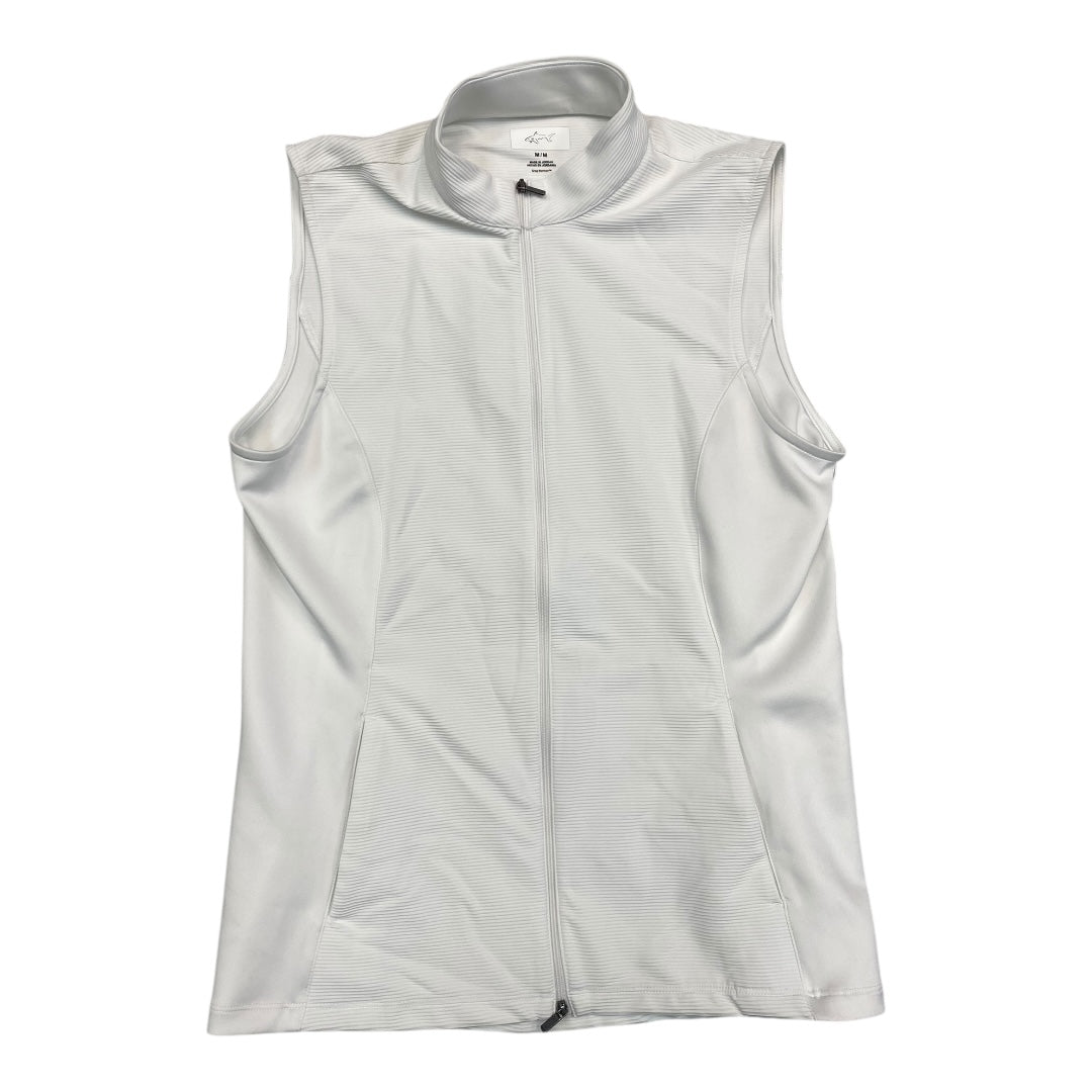 Vest Other By Greg Norman In White, Size:M