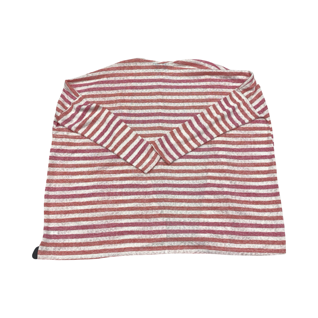 Cardigan By Bobeau In Striped Pattern, Size:S