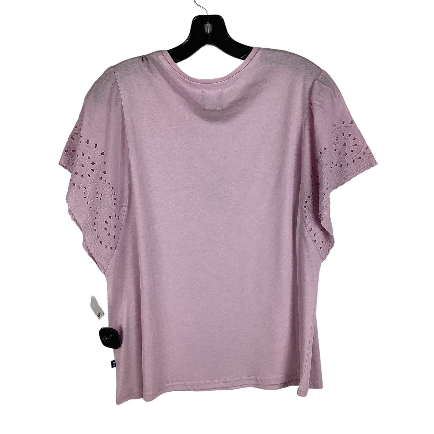 Pink Top Short Sleeve Gap, Size L