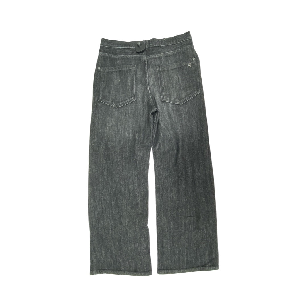 Jeans Wide Leg By Pilcro In Black, Size:2