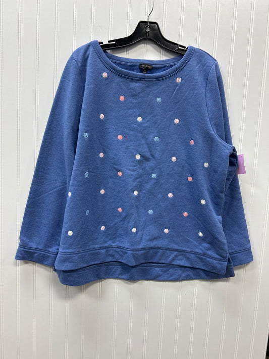 Top Ls By Talbots In Blue, Size:Xl