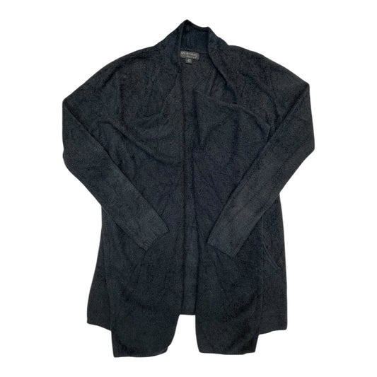 Sweater Cardigan Designer By Barefoot Dreams In Black, Size:S
