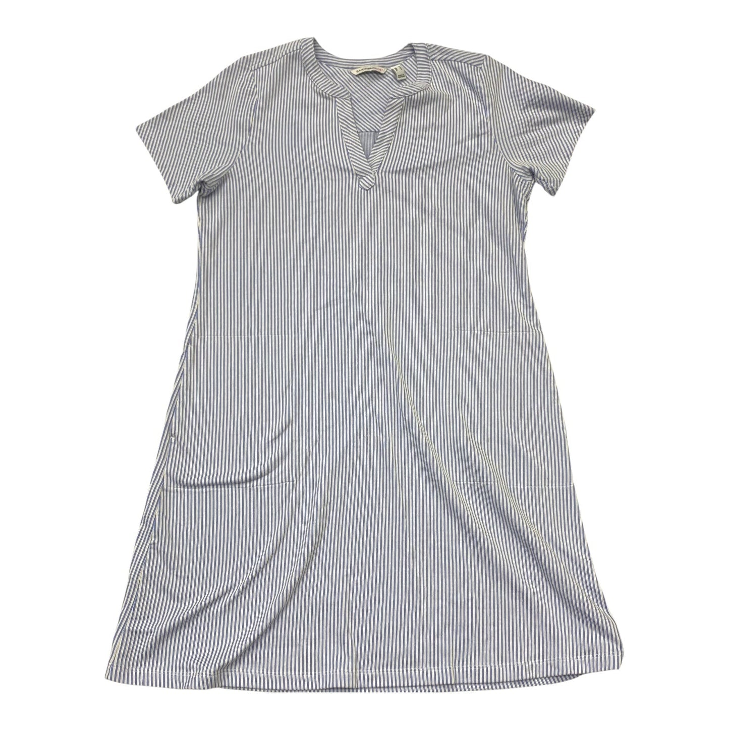 Dress Casual Midi By Isaac Mizrahi In Striped Pattern, Size:M