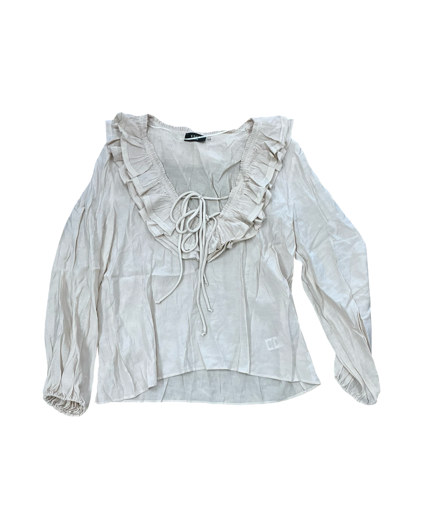 Top Ls By Vici In Tan, Size:M