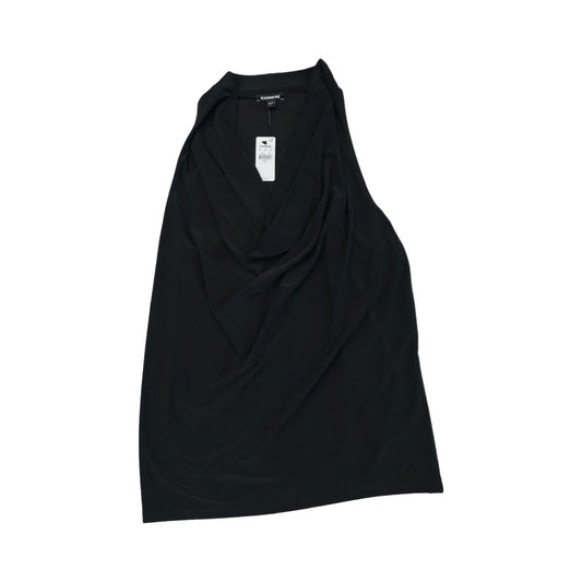 Top Sleeveless By Express In Black, Size:L