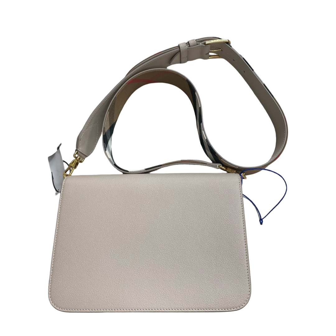 Handbag Luxury Designer By Burberry In Tan, Size:Medium