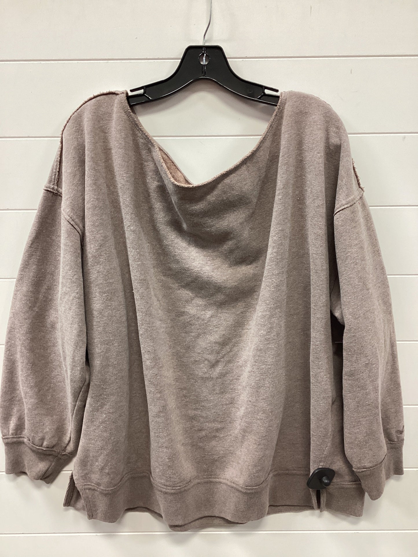 Top Ls By Hollister In Brown, Size:Xl