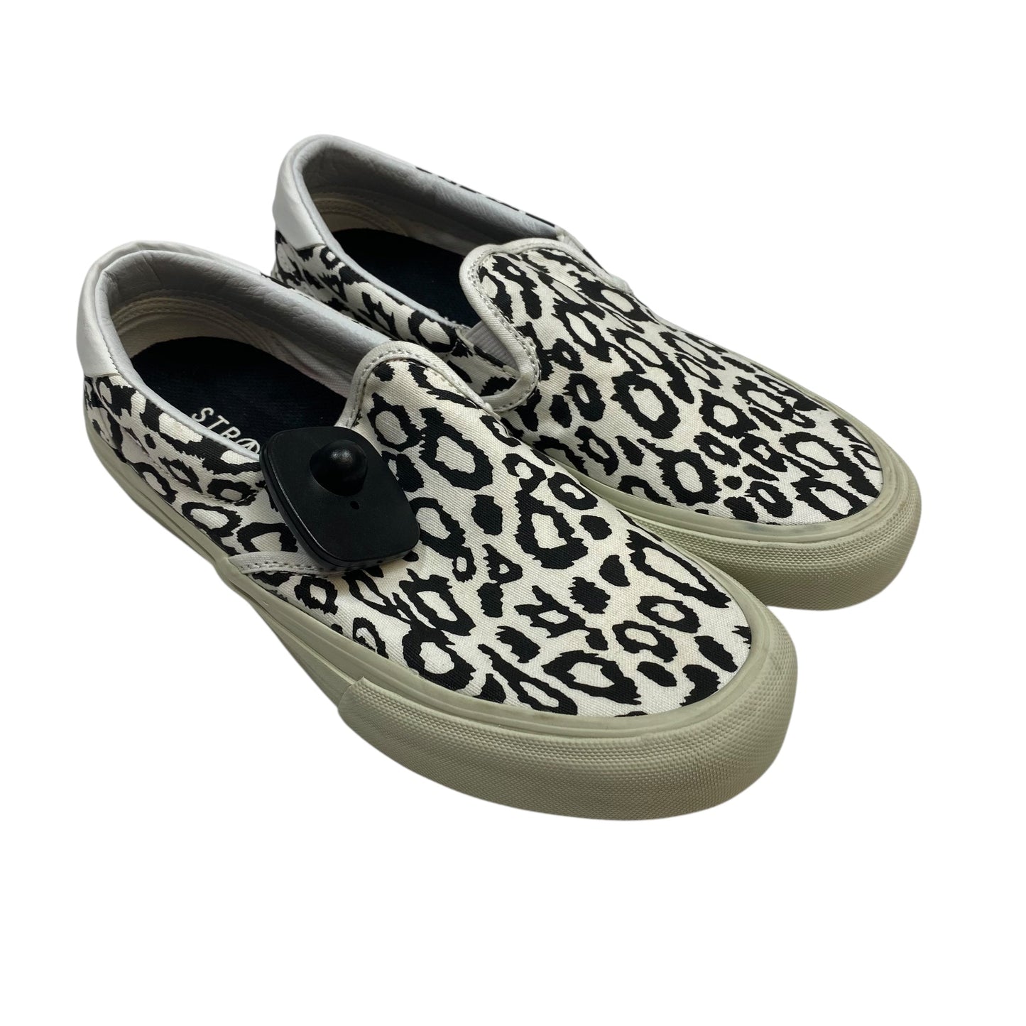 Shoes Flats By Straye In Black & White, Size:7.5