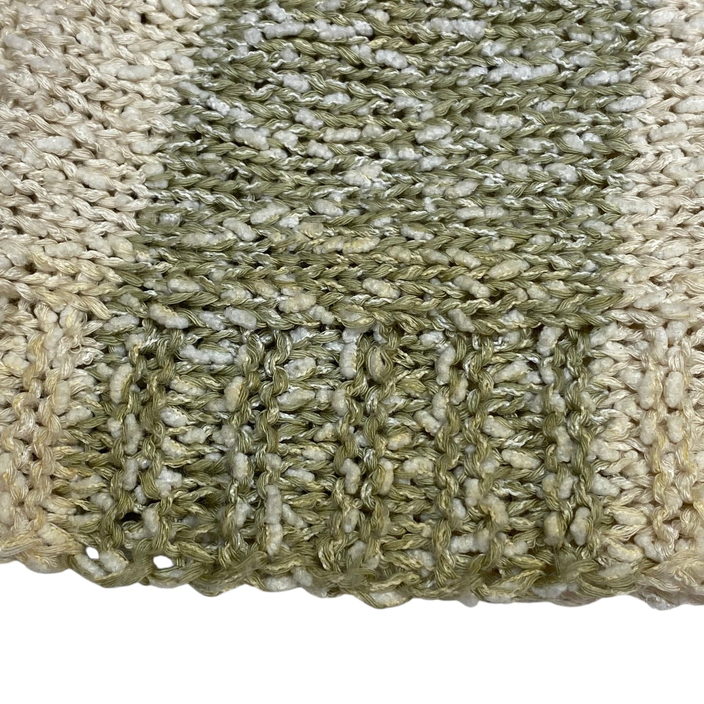 Sweater Ss By Easel In Cream & Green, Size:S