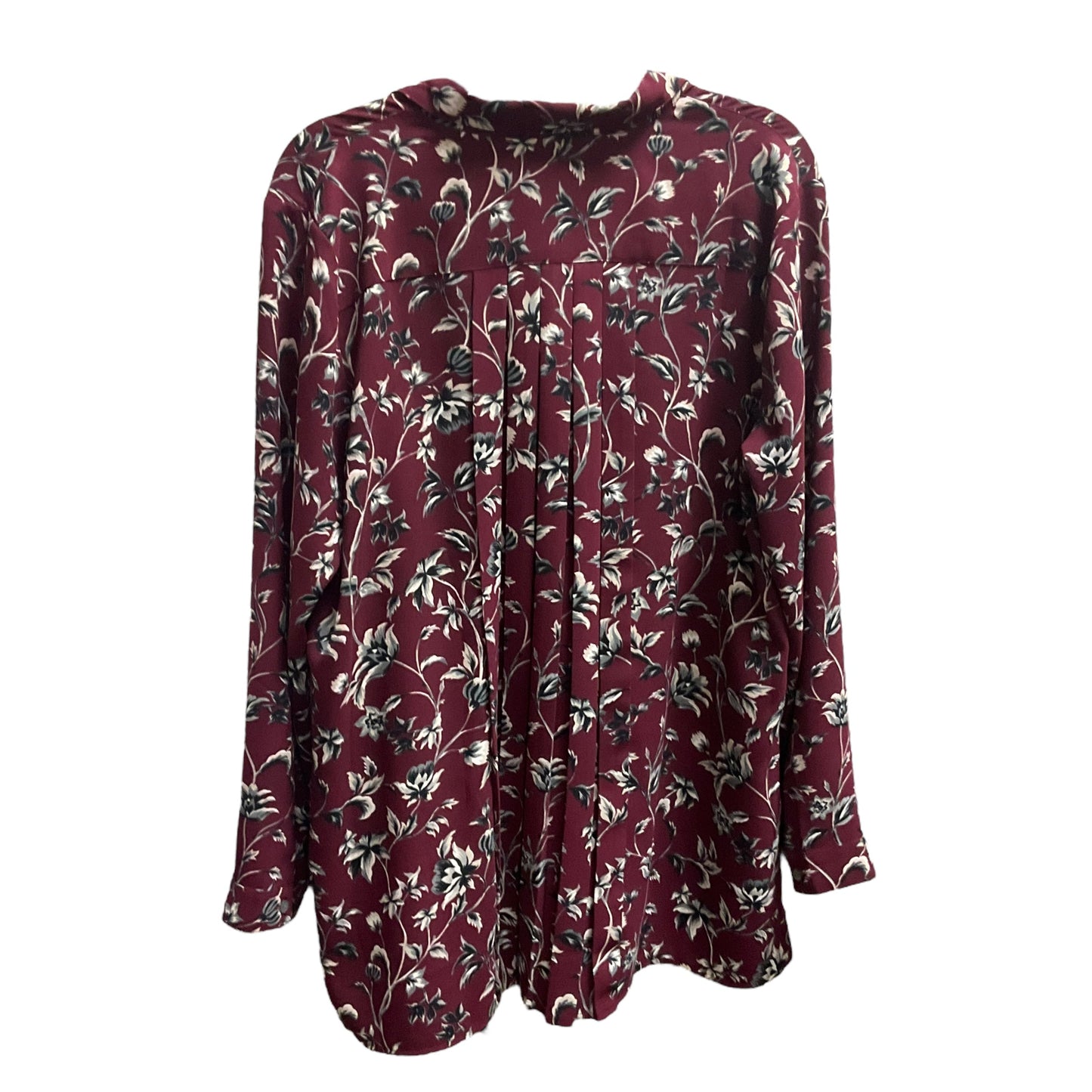 TOP LS by J. JILL In FLORAL PRINT, Size: L