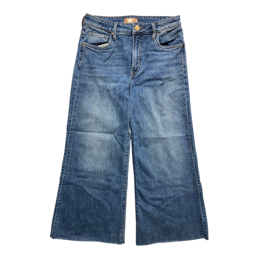Jeans Wide Leg By Kut In Blue Denim, Size:4