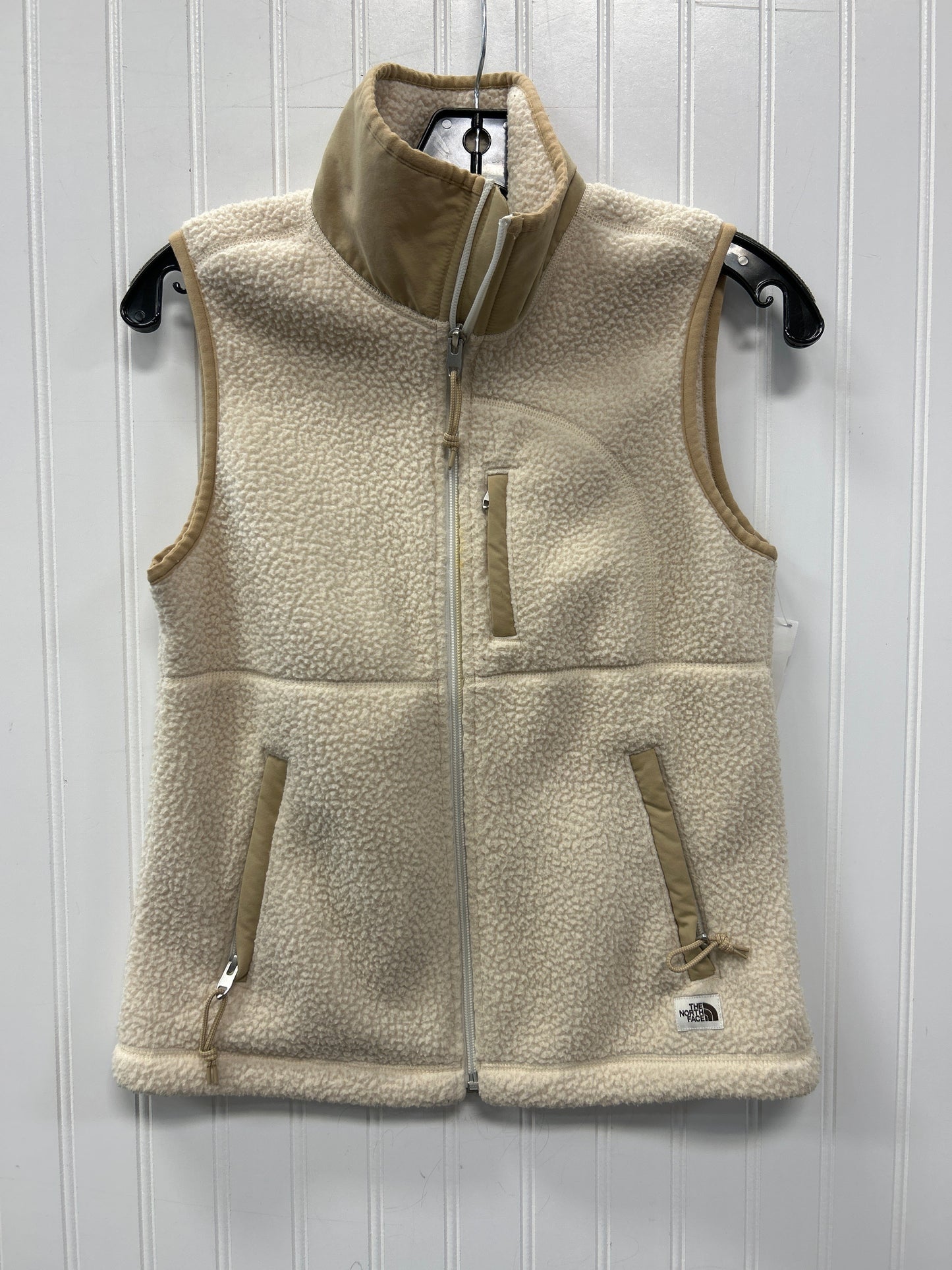 Vest Faux Fur & Sherpa By The North Face In Cream, Size:Xs