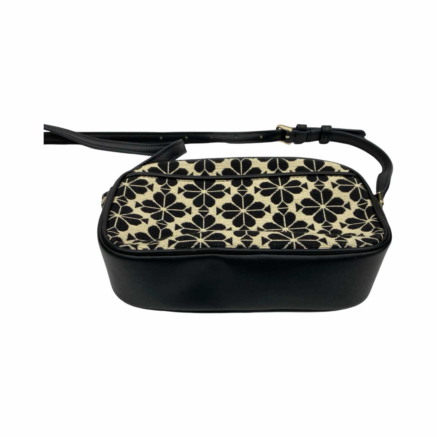 Crossbody Designer By Kate Spade In Black & Tan, Size:Small