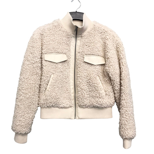 Jacket Other By Express In Ivory, Size:M