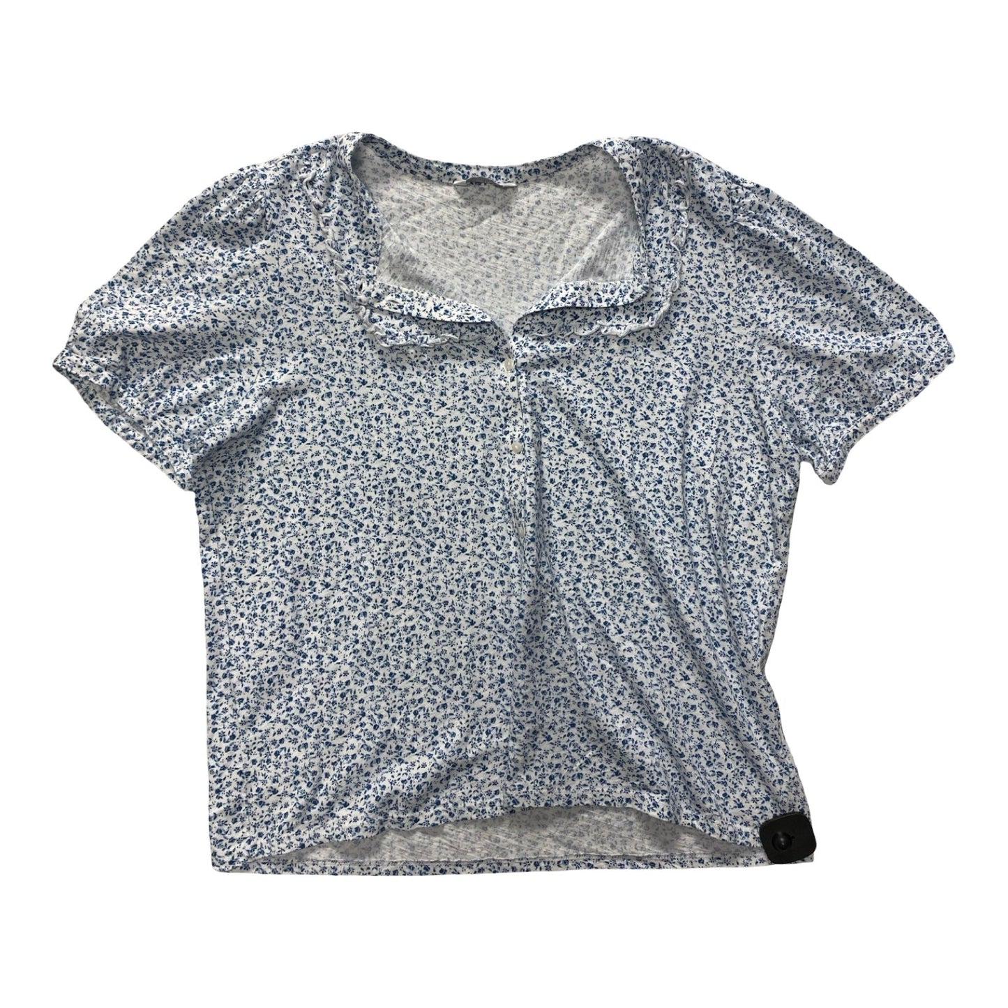 Top Ss By Lucky Brand In Floral Print, Size:Xl