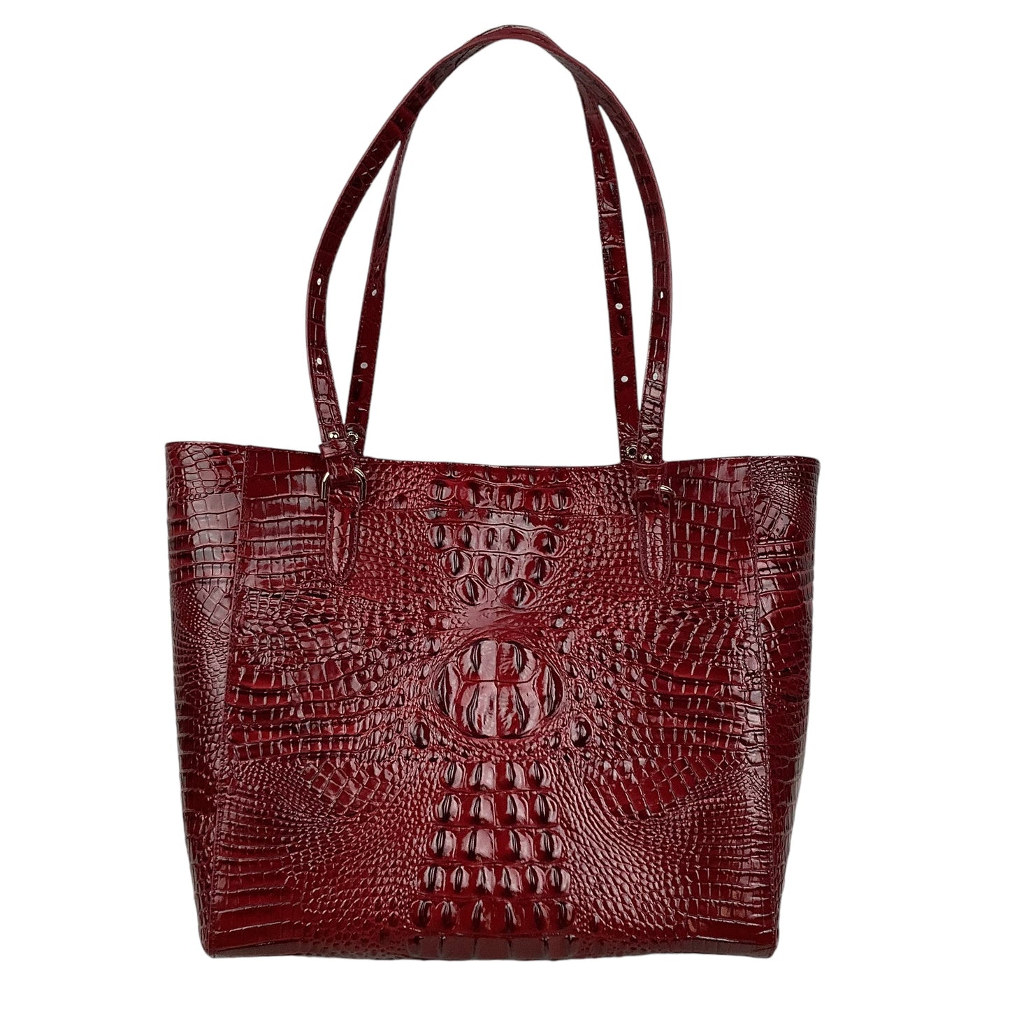 Handbag Designer By Brahmin, Size: Large