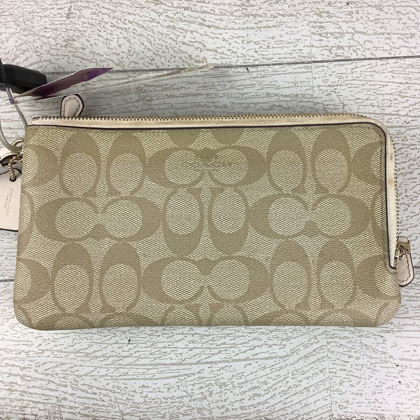 Wristlet Designer By Coach, Size: Medium