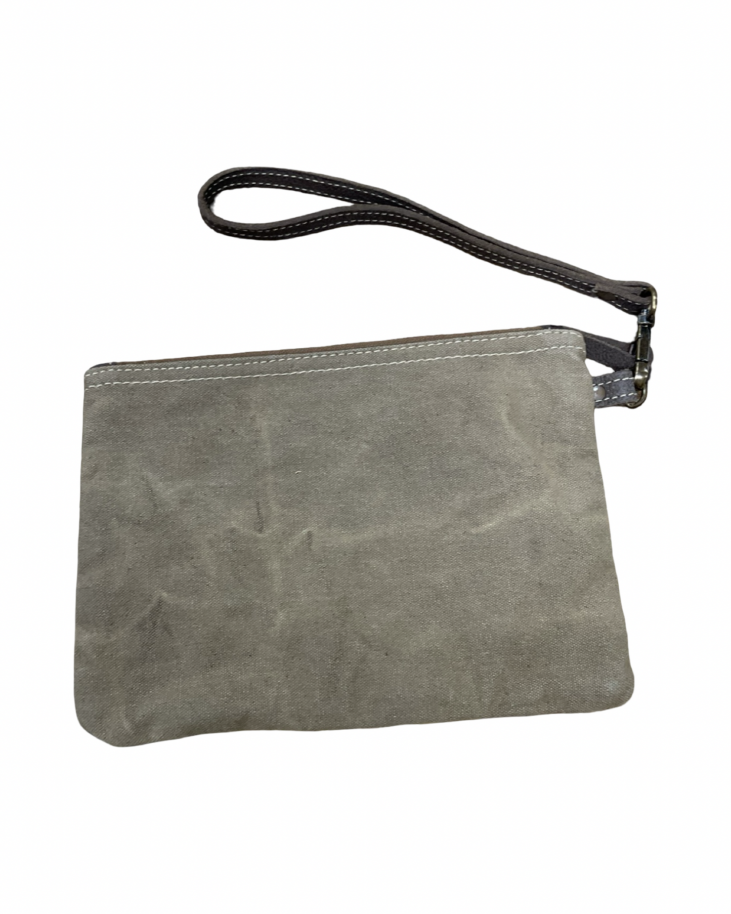 Wristlet By Clothes Mentor In Tan, Size:Medium