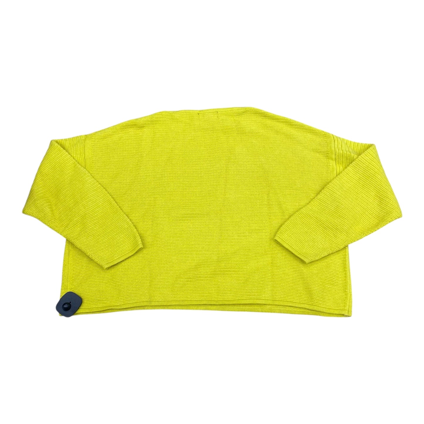 Sweatshirt Collar By Banana Republic In Yellow, Size:Xl