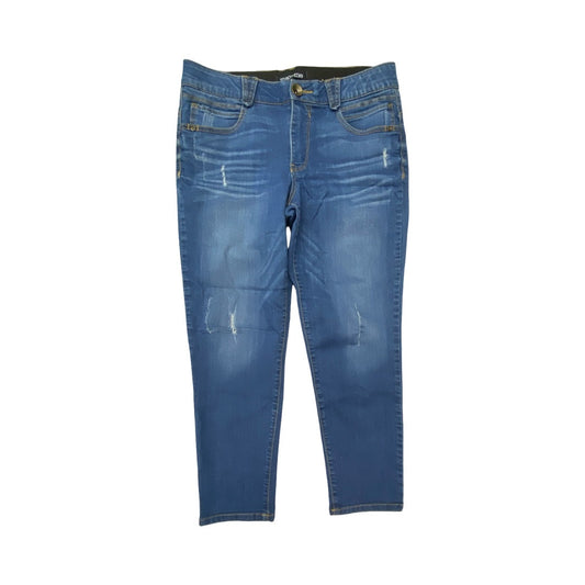 Jeans Skinny By Cmc In Blue, Size:12