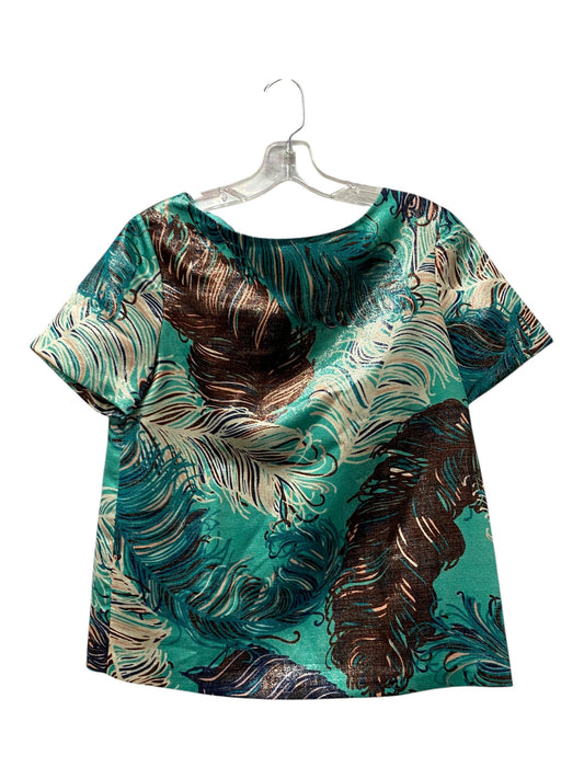 Top Ss Designer By Kate Spade In Green, Size:S