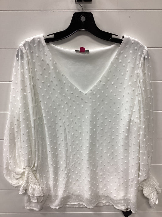 Top Ls By Vince Camuto In White, Size:M