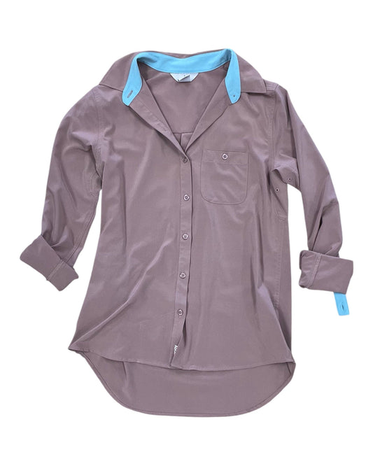 Blouse Ls By Clothes Mentor In Pink, Size:Xs