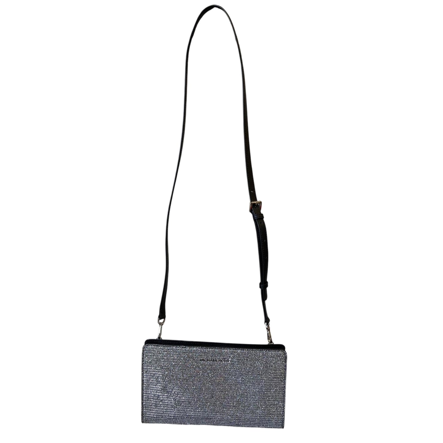 Handbag Designer By Michael Kors In Silver, Size:Small