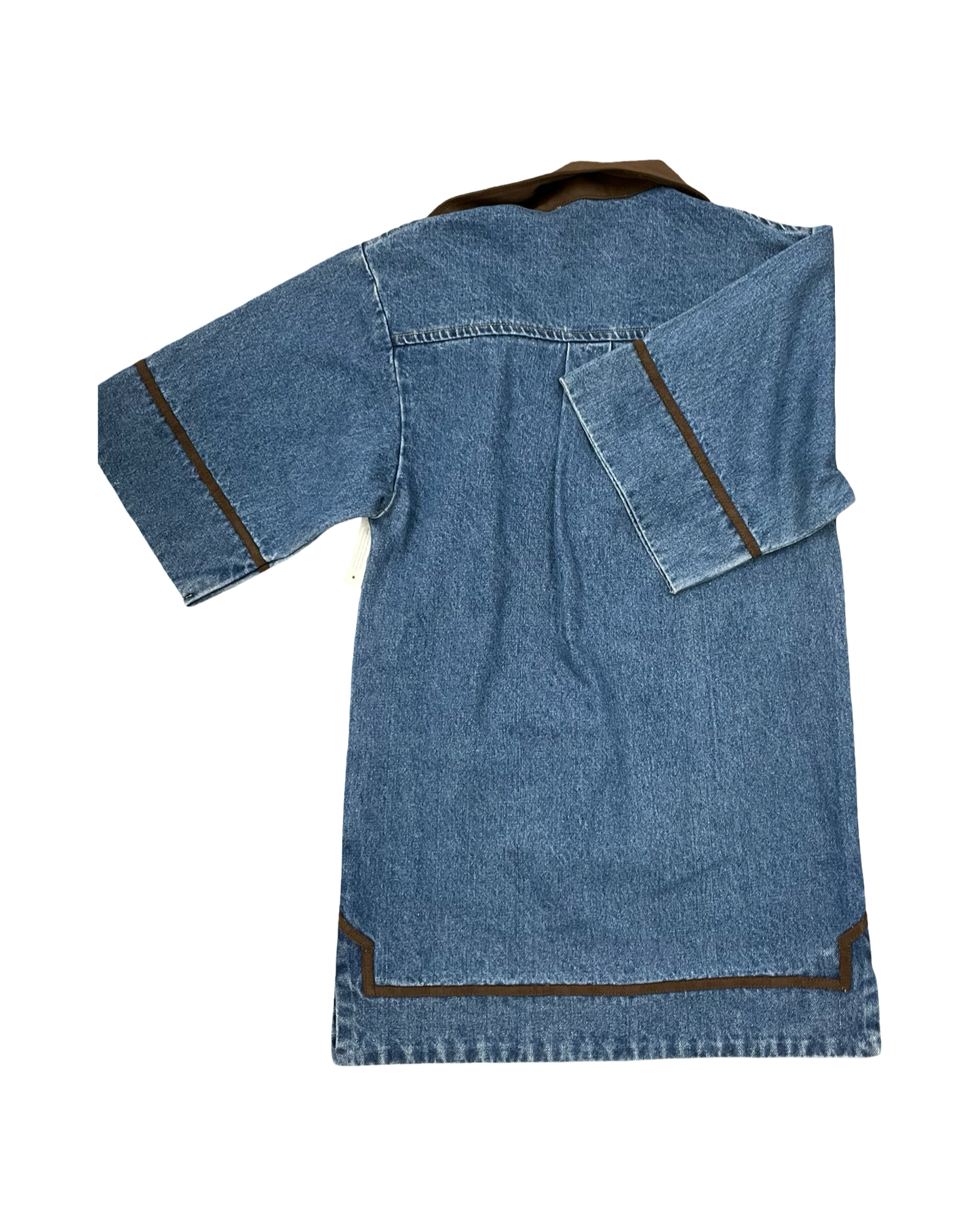 Dress Casual Midi By Clothes Mentor In Blue Denim, Size:Xsp