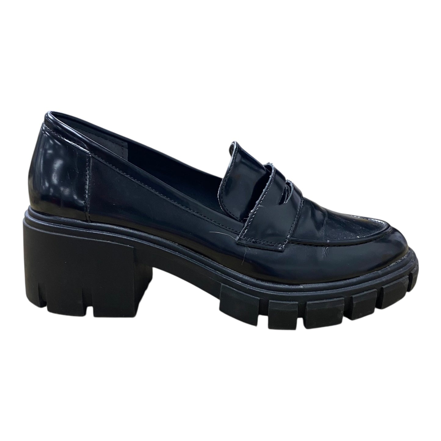 Shoes Flats By Crown Vintage In Black, Size:7