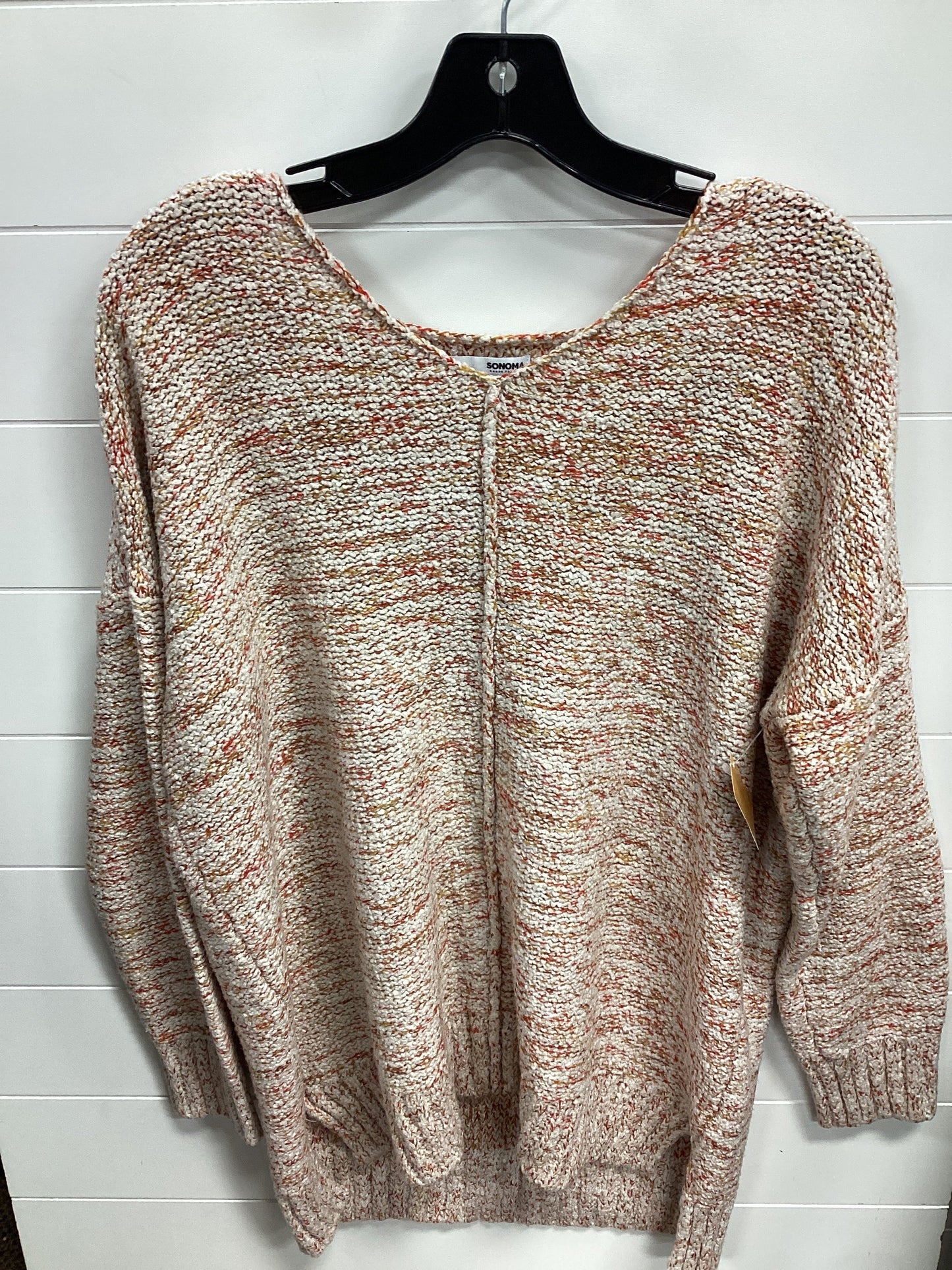 Sweater By Sonoma In Orange, Size:Xl