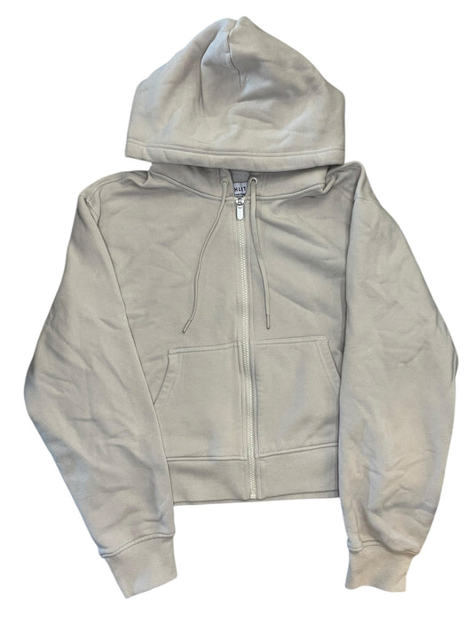 Athletic Jacket By Athleta In Cream, Size:M