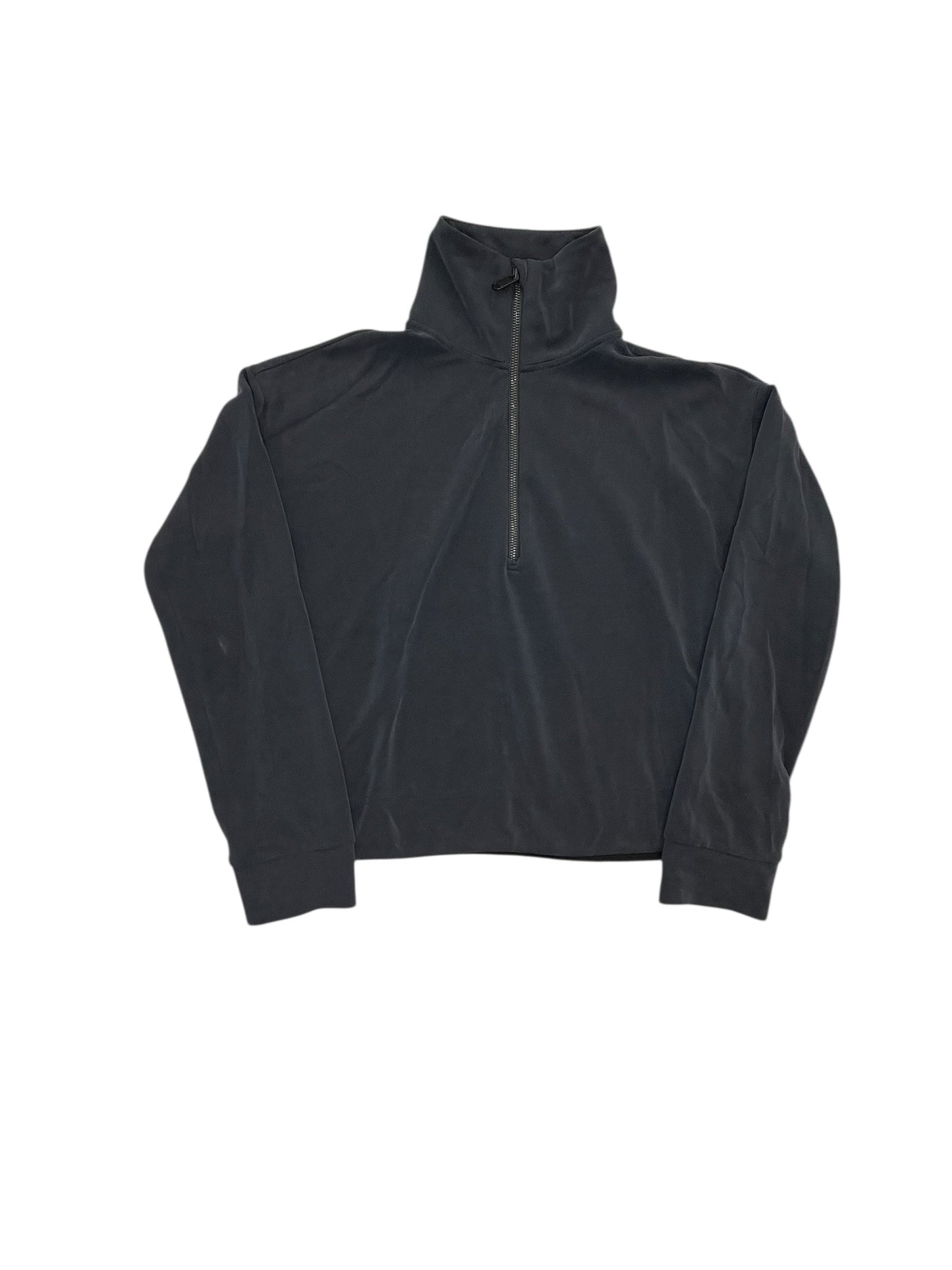 Athletic Top Ls Collar By Athleta In Grey, Size:Xs