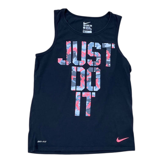Tank Top By Nike In Blue, Size:S