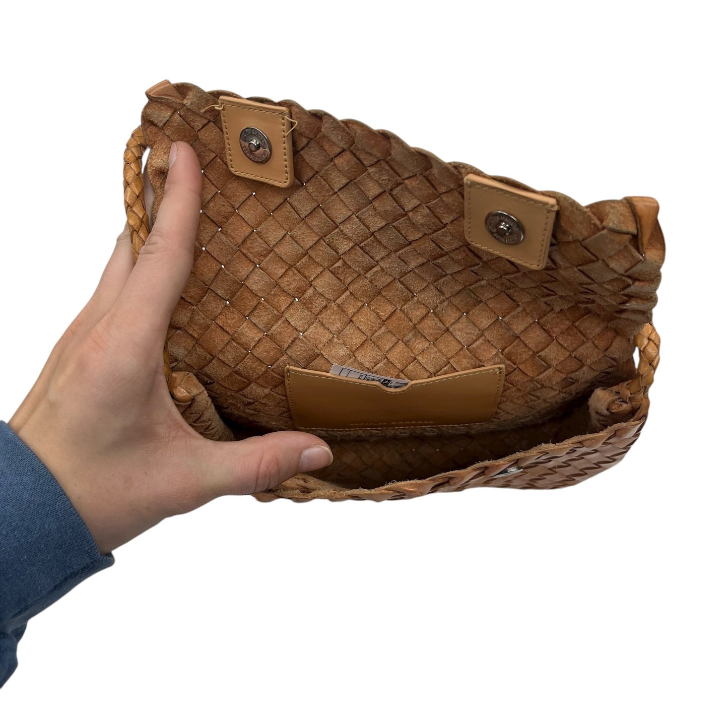 Handbag Leather By Loeffler Randall In Brown, Size:Small