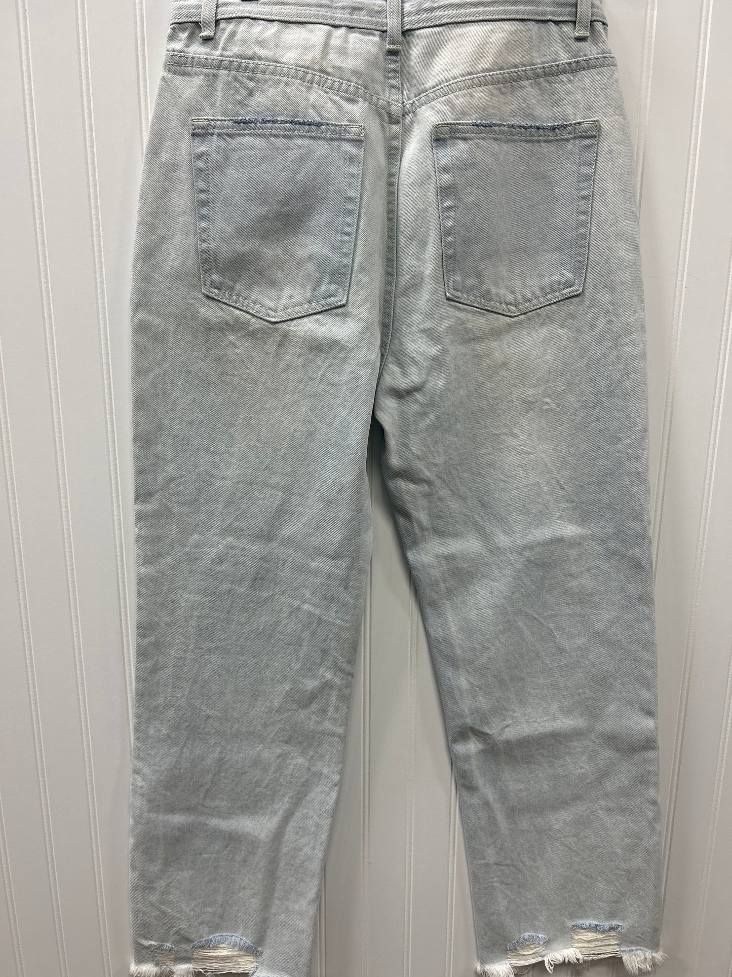 Jeans Wide Leg By Wishlist In Blue Denim, Size:L